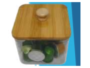 ORGANIZADOR ACRILICO TP-BAMBU PORTA CAPSULAS