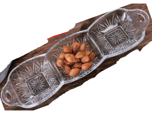 PETISQUEIRA VIDRO 35X10CM RETANGULAR