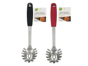 PEGADOR DE MASSA 29CM CABO PLASTICO - BLACK