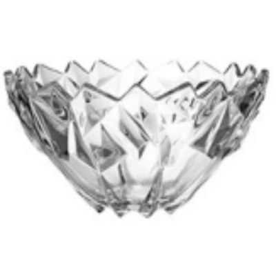 CENTRO DE MESA DE VIDRO 22CM CLEAR ROCKS