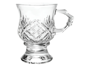 CANECA VIDRO 130ML CLARUS CLEAR