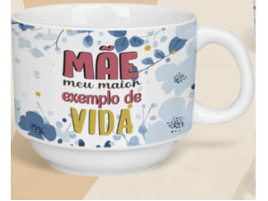 XICARA CERAMICA 200ML MÃE HOTEL