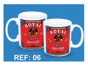 CANECA CERAMICA 320ML ROYAL