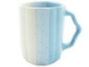 CANECA CERAMICA 300ML DOME AZUL