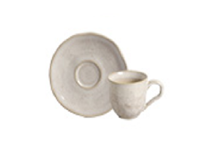 XICARA DE CERAMICA 120ML PARA CAFE COM PIRES - ORGANICO LATTE