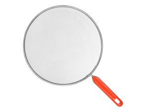 TELA FRITURA INOX CABO-VERMELHO 25CM